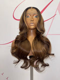 5x5 HD color3 wig Uncustomized