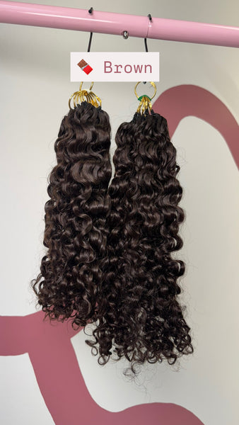 Loose Burmese Curly Crochet Human Hair | Full Volume (250g)