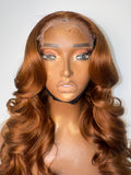 5x5 HD closure wig  - Honey Brown