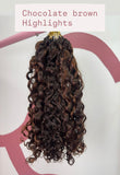 Loose Burmese Curly Crochet Human Hair | Full Volume (250g)