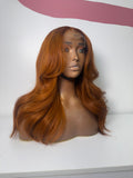13by6 HD lace frontal wig uncustomized - ginger