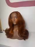 13by6 HD lace frontal wig uncustomized - ginger