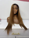 5x5 HD highlighted wig A-03 Tina (Customized)