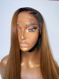 5x5 HD highlighted wig A-03 Tina (Customized)