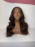 13by6 HD frontal wigs - Chocolate Brown