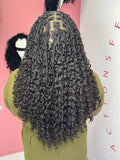 Burmese curly 200 grams Crochet Human Hair (NATURAL VOLUME)