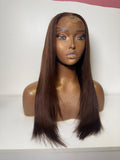 13by6 HD frontal wigs - Chocolate Brown
