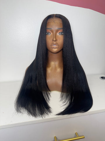 6x6 Kinky Straight Closure