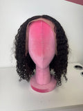 12 inch Burmese Curly Frontal Wig