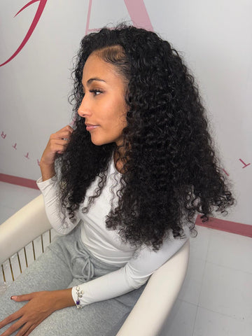 Half wig Loose Burmese Curly