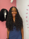 Loose Burmese Curly Crochet Human Hair | Full Volume (250g)