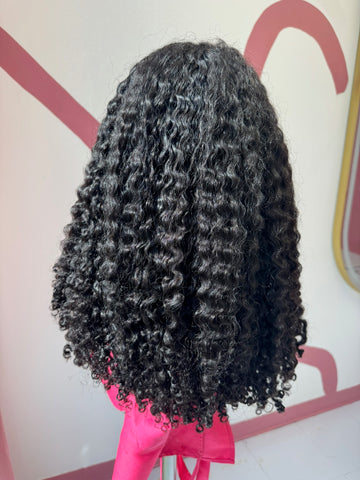 Uncustomized 13x6 Burmese Curly Wig