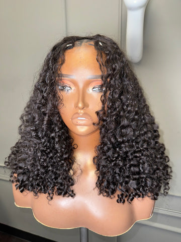 Invisible Root V-part Wigs customized