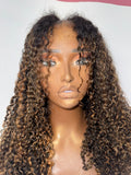 Loose Burmese Curly V-Part Wig