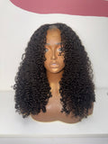 Kinky Curly Half Wig