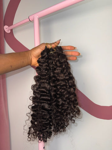 Layered Crochet Hair Bundles – Burmese Curly