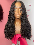 Kinky Curly V-part Wig