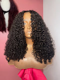 Afro Kinky Curly Half Wig