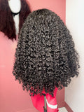 Loose Kinky Curly V-Part Wig
