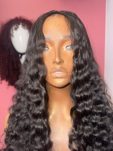 Loose Kinky Curly Half Wig
