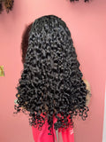 Loose Burmese Curly Half Wig