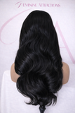 5x5 HD closure wig  - Jet Black
