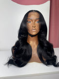 13by6 HD frontal wigs - Jet Black