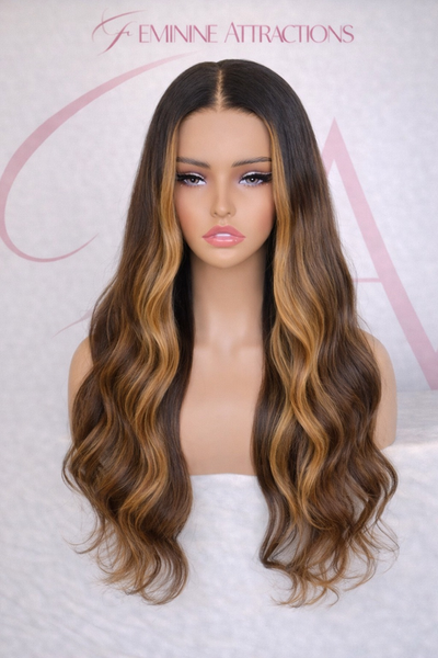 5x5 HD highlighted wig L1-01 (Uncustomized)
