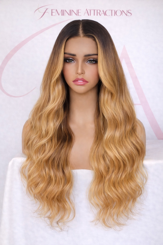 5x5 HD highlighted wig L2-01 (Uncustomized)