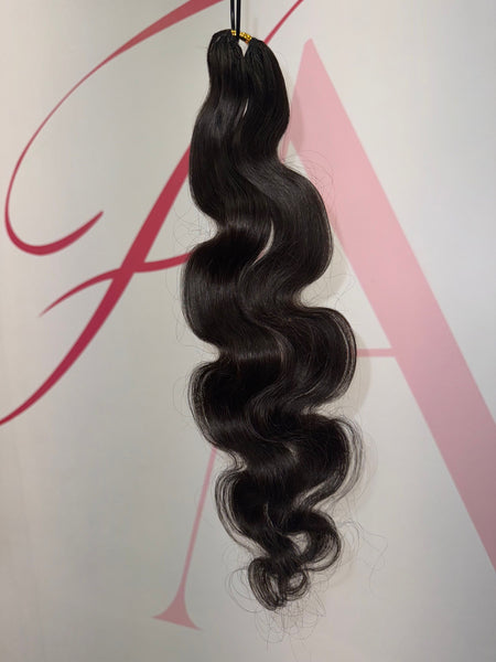 Body Wave 200 grams Crochet Human Hair (NATURAL VOLUME)