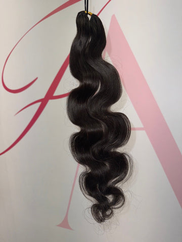 Body Wave 200 grams Crochet Human Hair (NATURAL VOLUME)