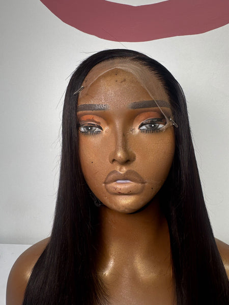 13by6 HD frontal wigs - 1b Natural Brown