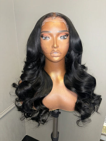 13by6 HD frontal wigs - Jet Black