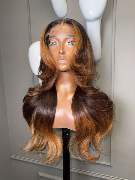 5x5 HD closure wig  - Highlights