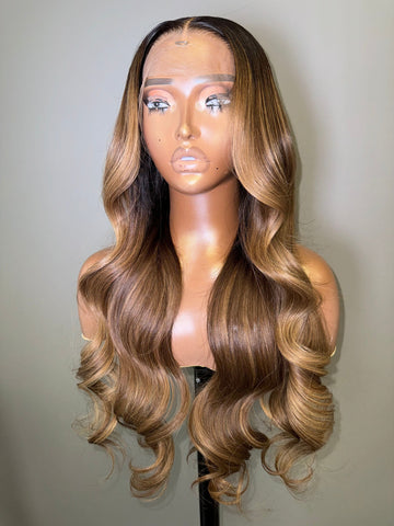 13by6 HD color7 wig customized