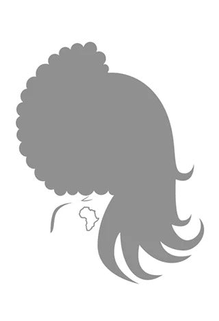 Flip over half wig afro kinky curly - Un-Customized (not styled)