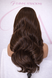 Chocolate Brown Closure 5x5 HD Lace Closure Wig
